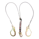 KStrong UFL201622 6 ft Leading Edge Rated Twin Leg SAL, Snap Hook, Rebar Hooks